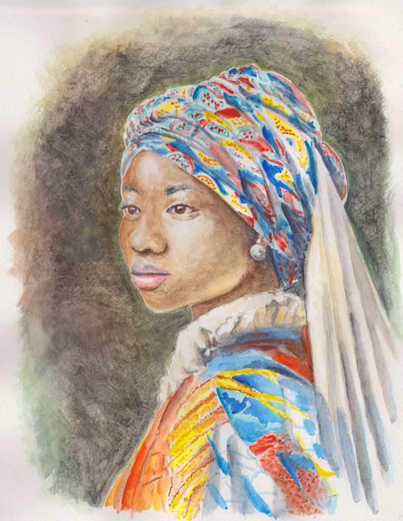 Sister of Girl with Pearl Earring
